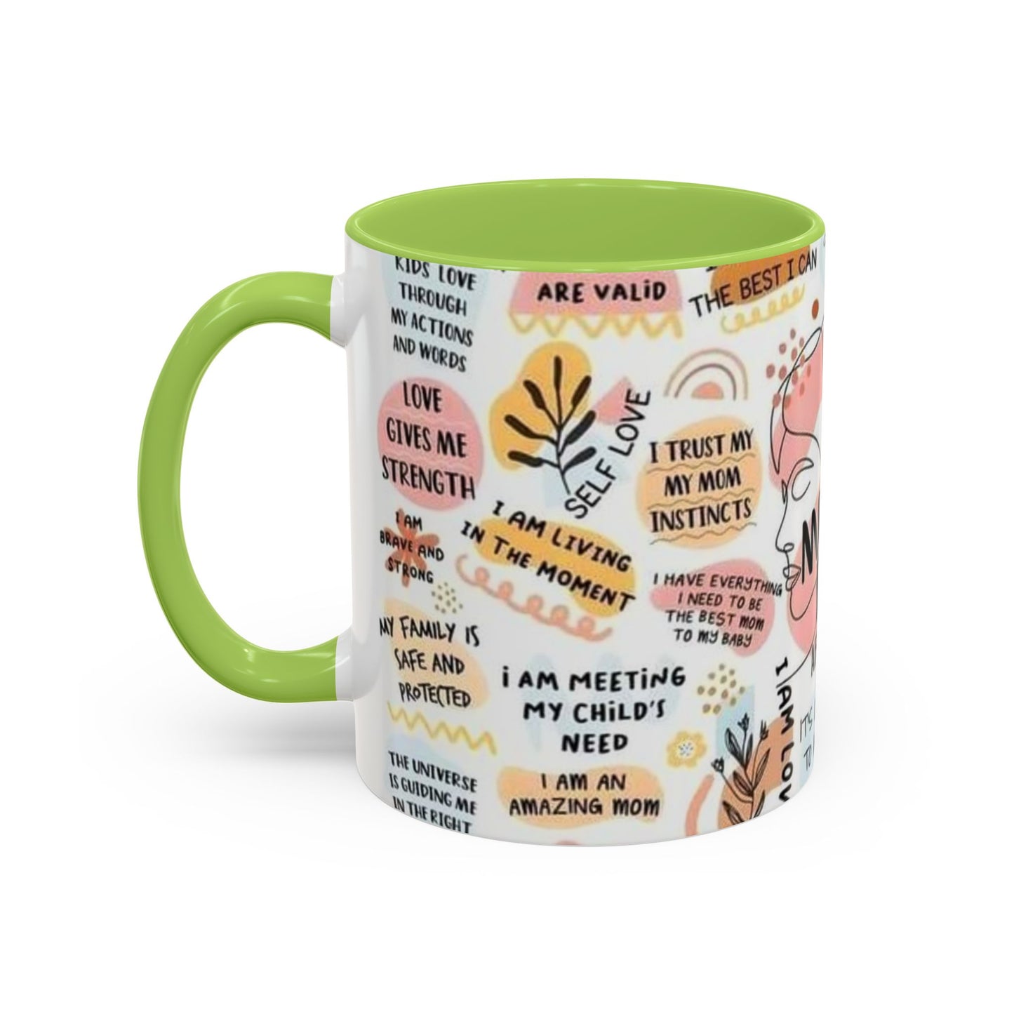 Empowering Mom Daily Affirmations Coffee Mug - 11oz & 15oz