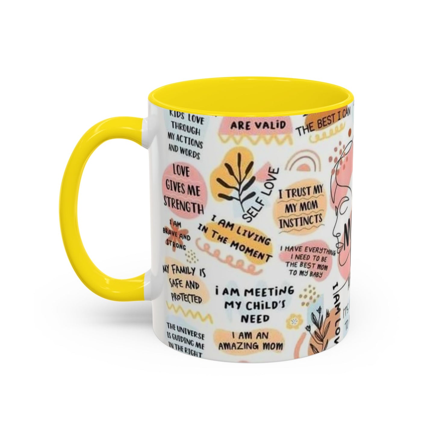 Empowering Mom Daily Affirmations Coffee Mug - 11oz & 15oz